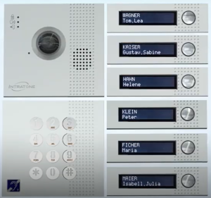 Draadloos intercomsysteem voor appartementen