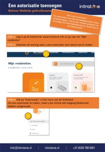 Een autorisatie toevoegen