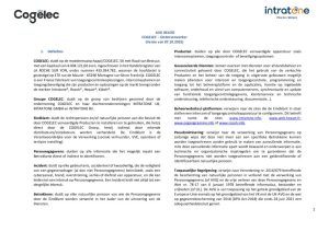 AVG BELEID - Onderverwerker