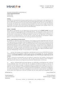 Algemene Voorwaarden