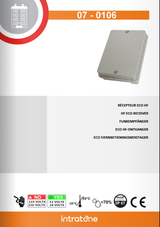 ECO-HF Ontvanger