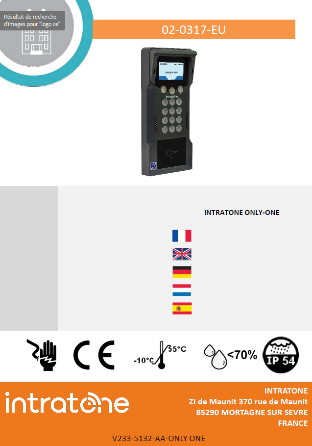 Only One video intercom